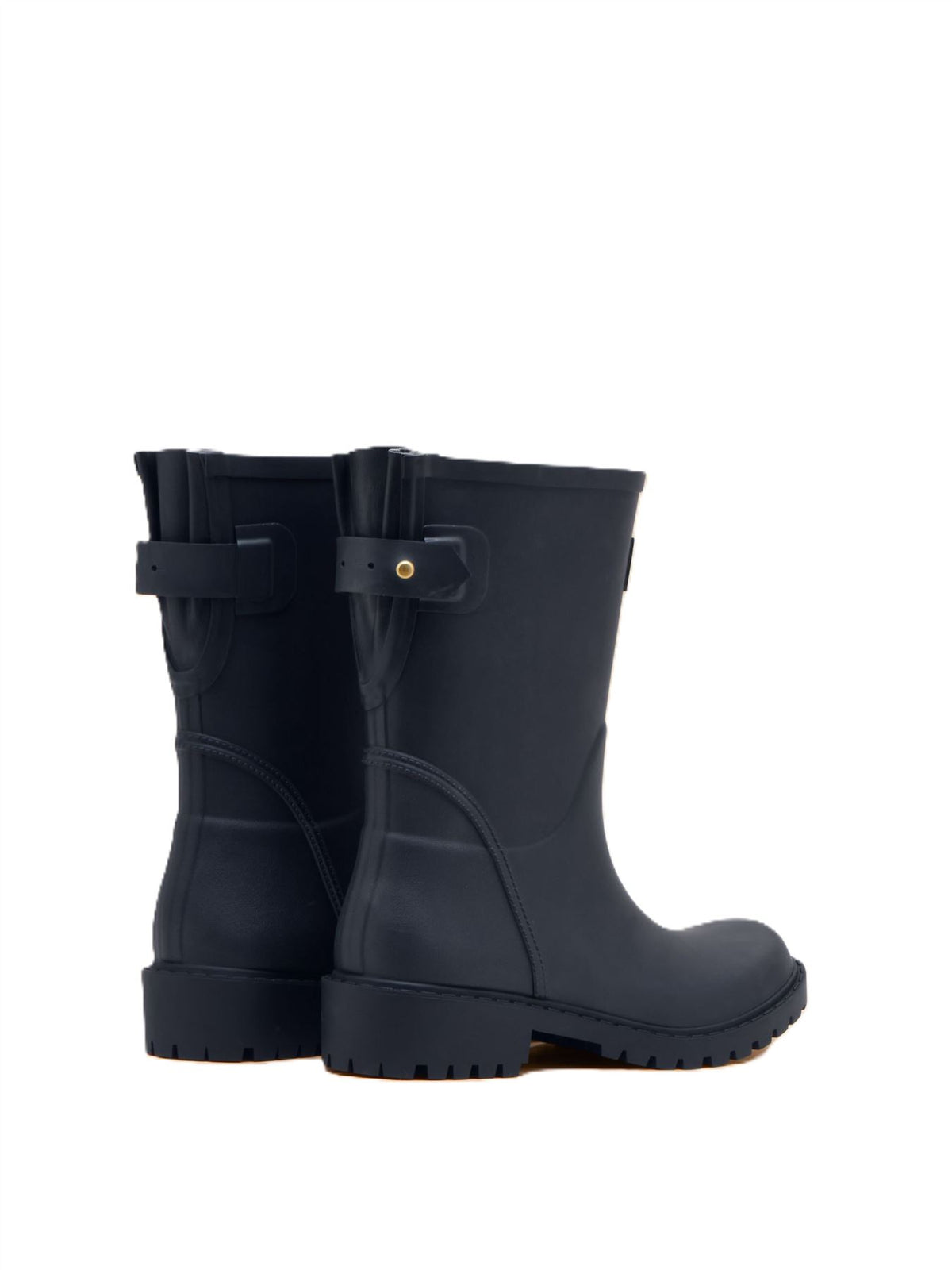 Joules Wistow Rubber Women's Navy Blue Mid Wellington Boots