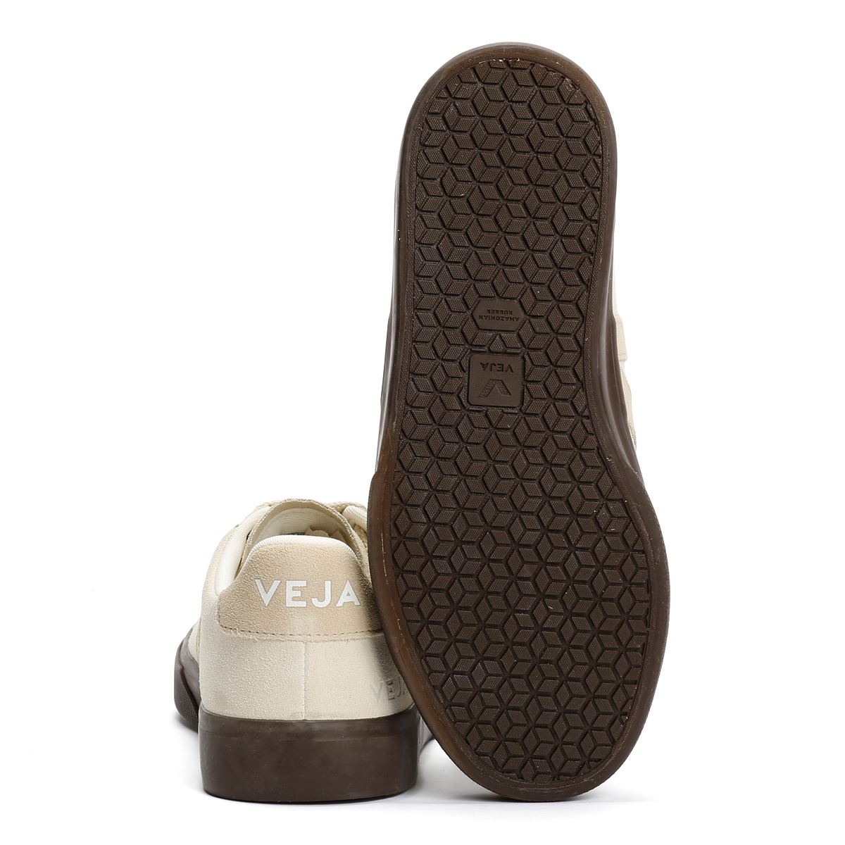 Veja Campo Bold Suede Women's Pierre Almond Eagle Trainers