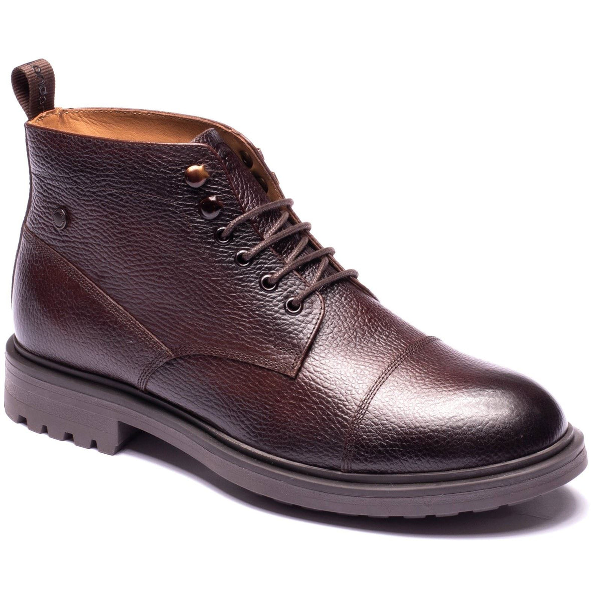 Base London Mercer Leather Men's BROWN Ankle Boots