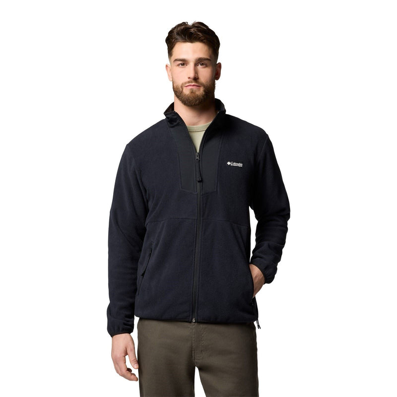 Columbia Sequoia Grove Full Zip Men's Black Fleece Jacket
