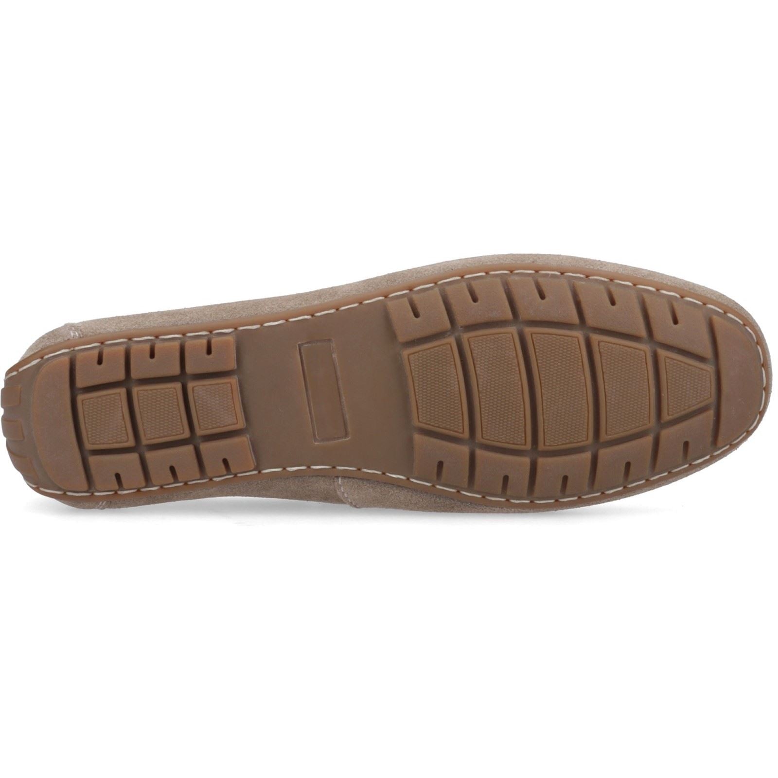 Hush Puppies Reuben Suede Men's Taupe Boat Shoes