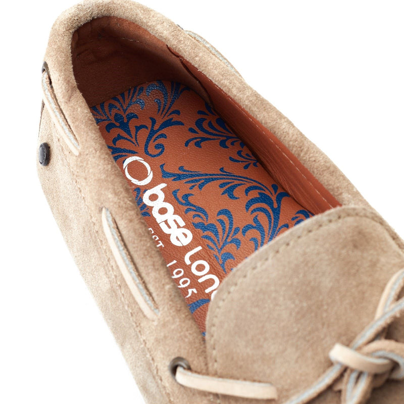 Base London Brooks Leather Men's Sand Loafers