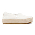TOMS Valencia Canvas Women's White Espadrilles