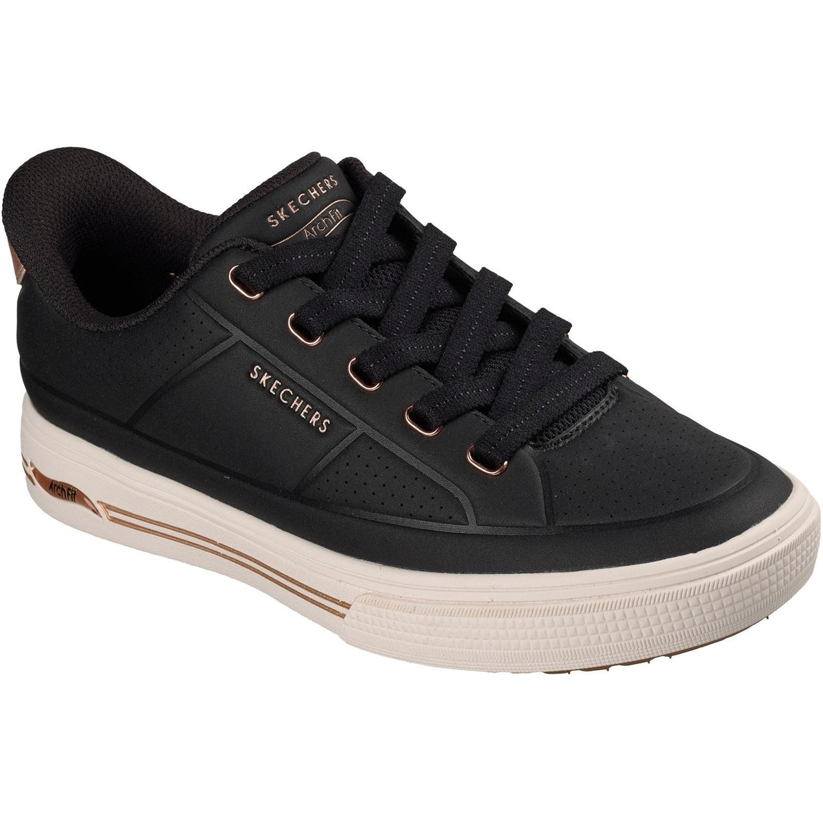 Skechers Arch Fit Arcade Synchronize Women's Black Trainers