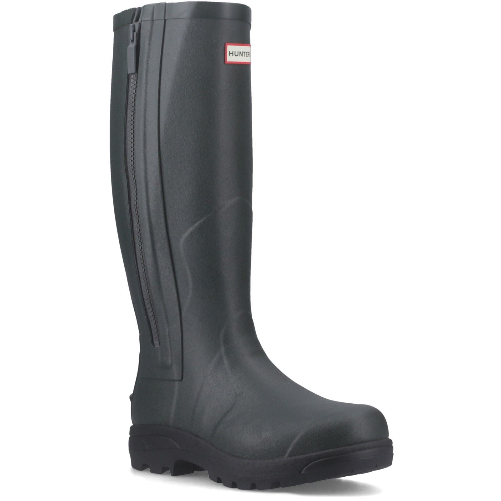 Hunter Balmoral MK II Boot Rubber Men's Dark Olive/Black Wellington Boots