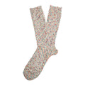 Anonymous Ism Homespun Art Yarn Crew Cotton Men's Multicoloured Calf High Socks
