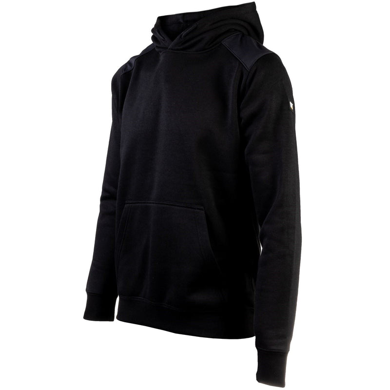 Caterpillar Essentials Synthetic Men's Black Hooded Sweatshirt