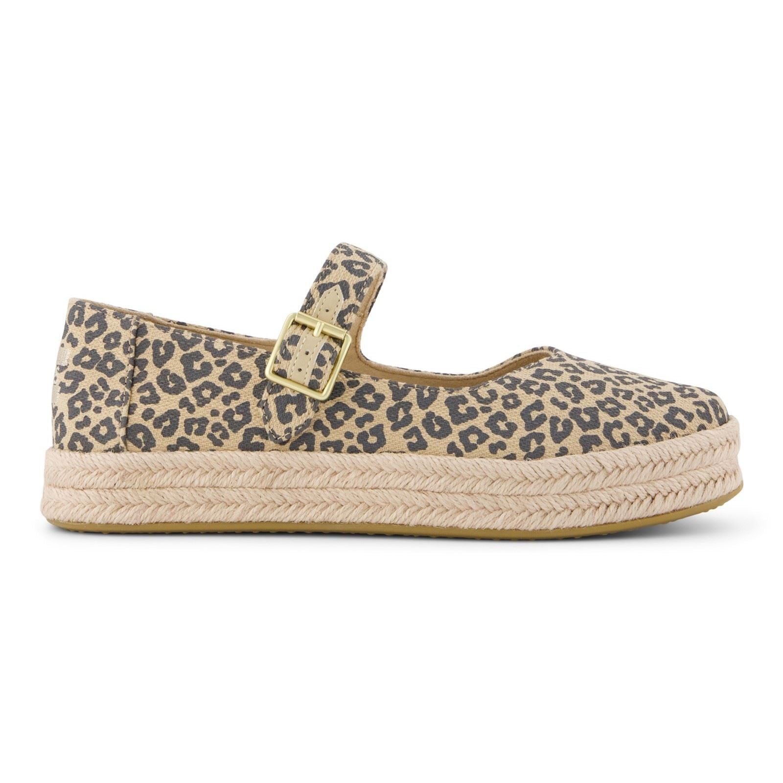 TOMS Carolina Mary Jane Textile Women's Oatmeal Espadrilles