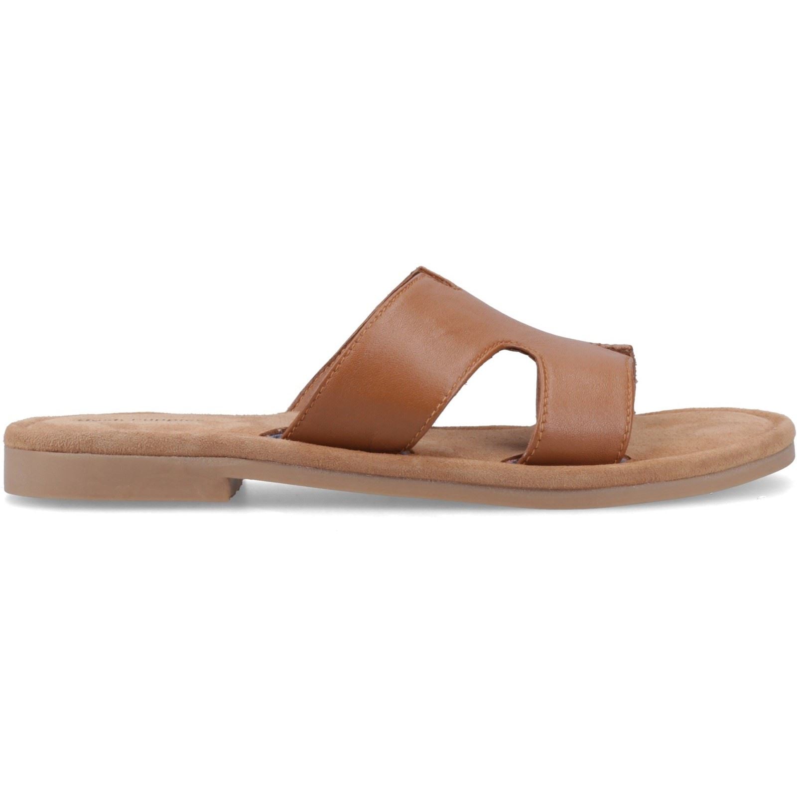 Hush Puppies Azalea Mule Leather Women's Tan Sandals