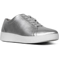 Fitflop Rally Leather Women's Silver Trainers