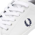 Fred Perry Baseline Leather Men's White/Navy Trainers