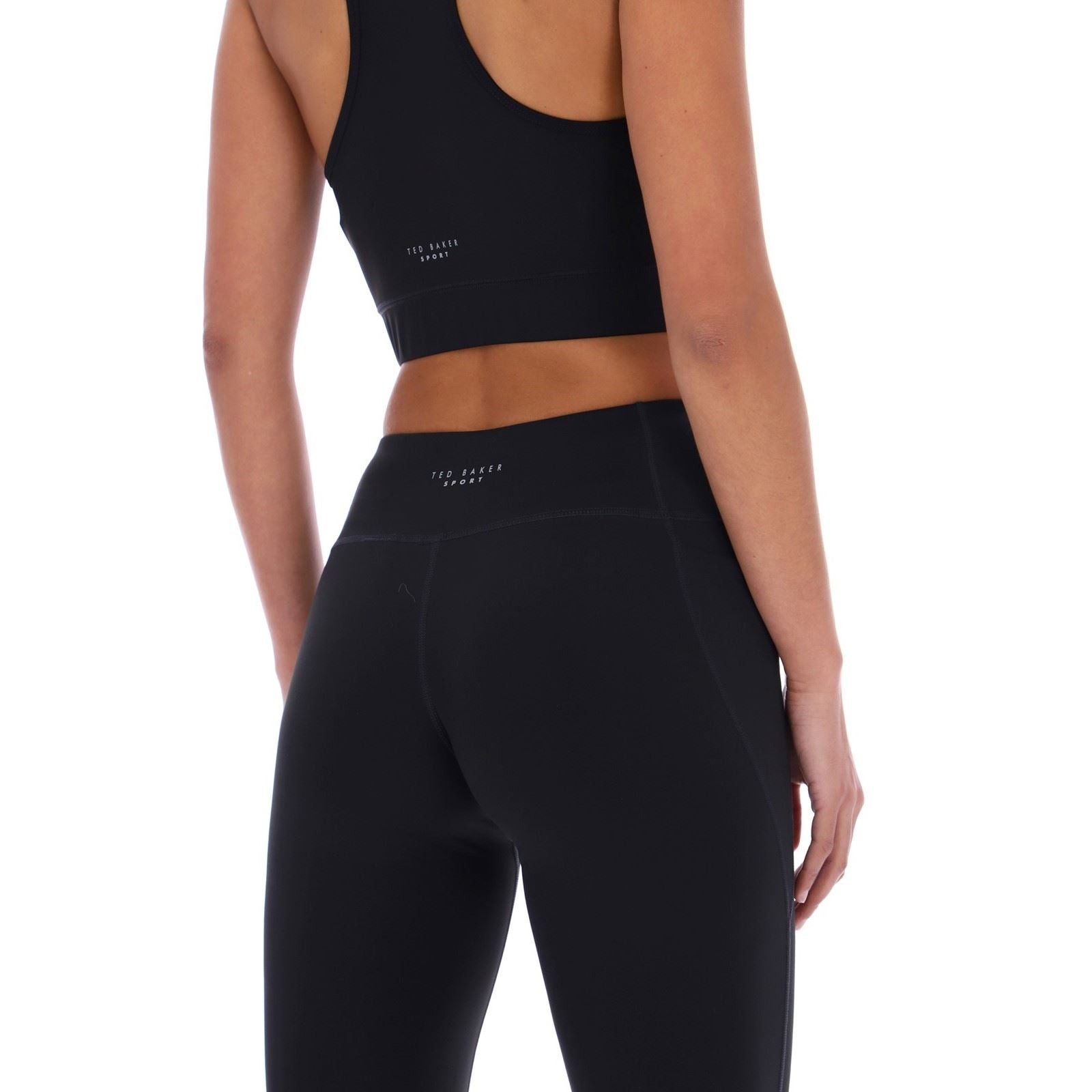 Ted Baker SALLY TBWLS2649 Polyester Women's Black Sports Leggings