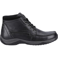 Hush Puppies Daryl Leather Men's Black Ankle Boots