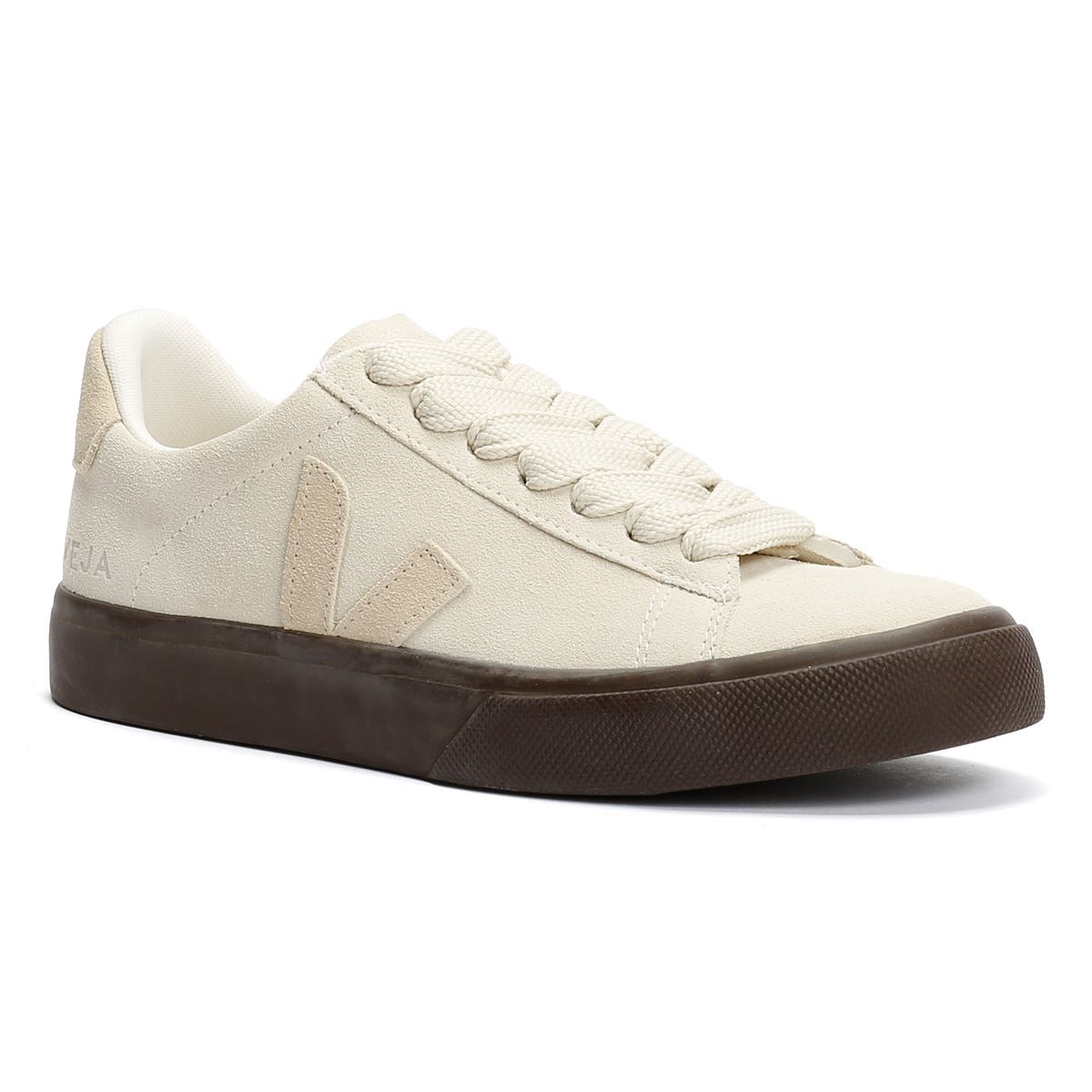 Veja Campo Bold Suede Women's Pierre Almond Eagle Trainers