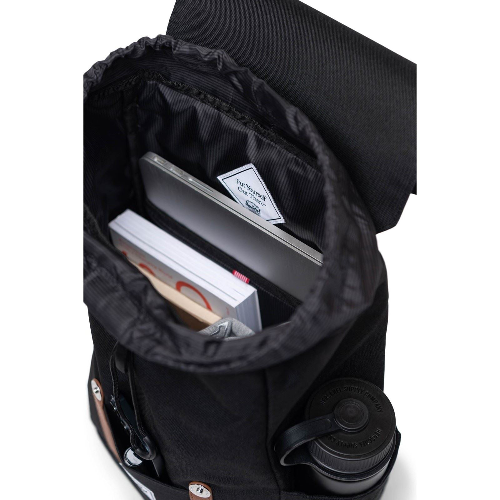 Herschel Bags Herschel Retreat Small Backpack Polyester's Black Backpack