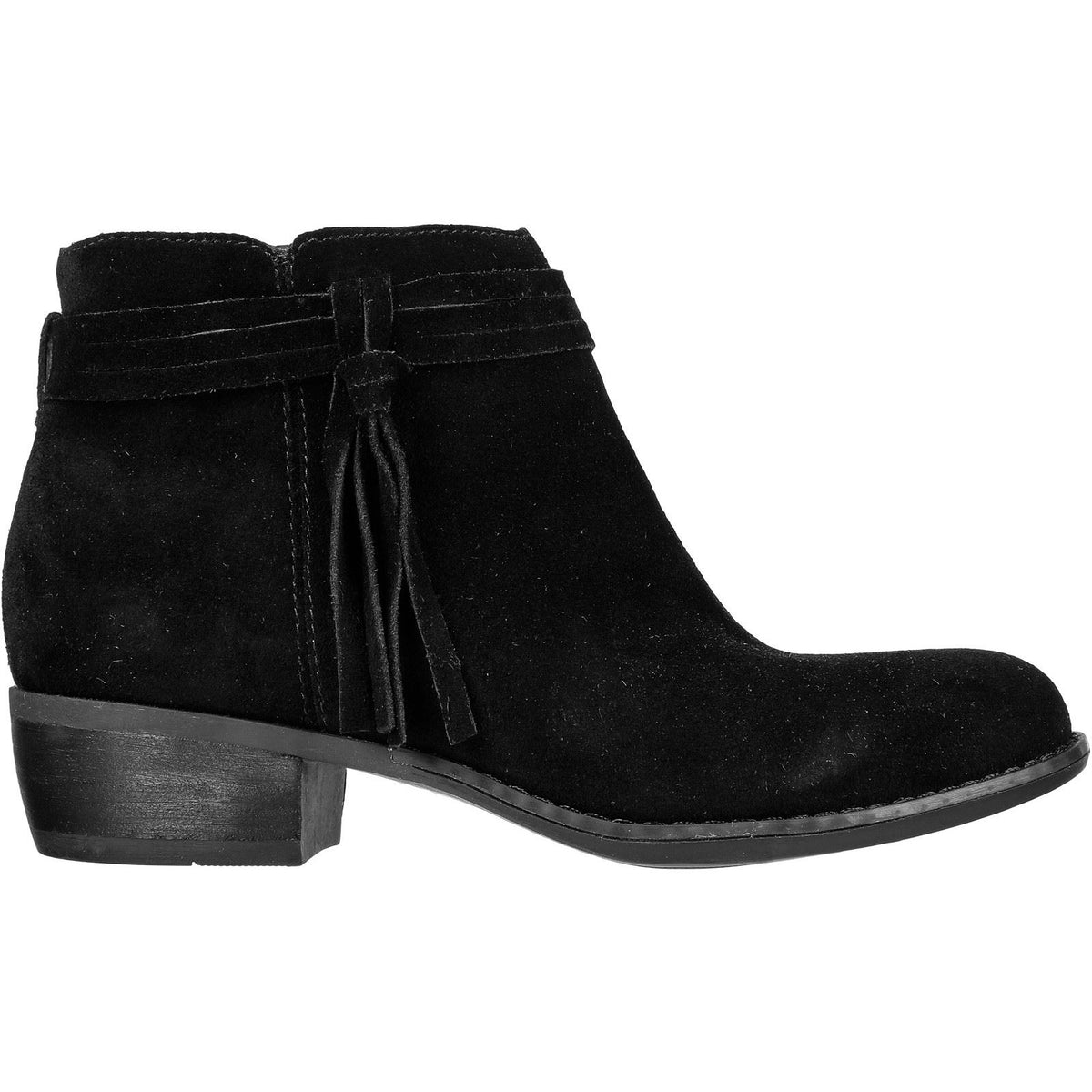 Skechers Texas Modern Western Leather Women's Black Suede Boots