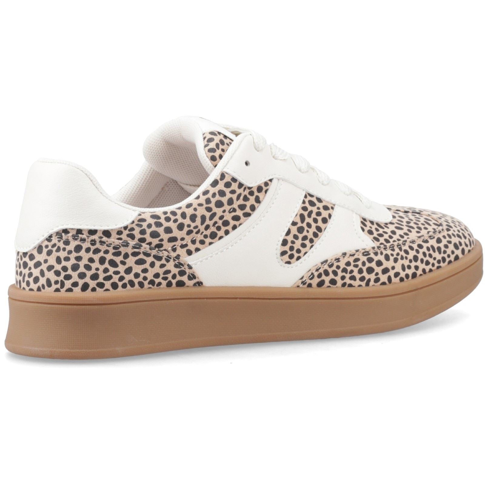 Hush Puppies Maura Textile Women's Cheetah Trainers