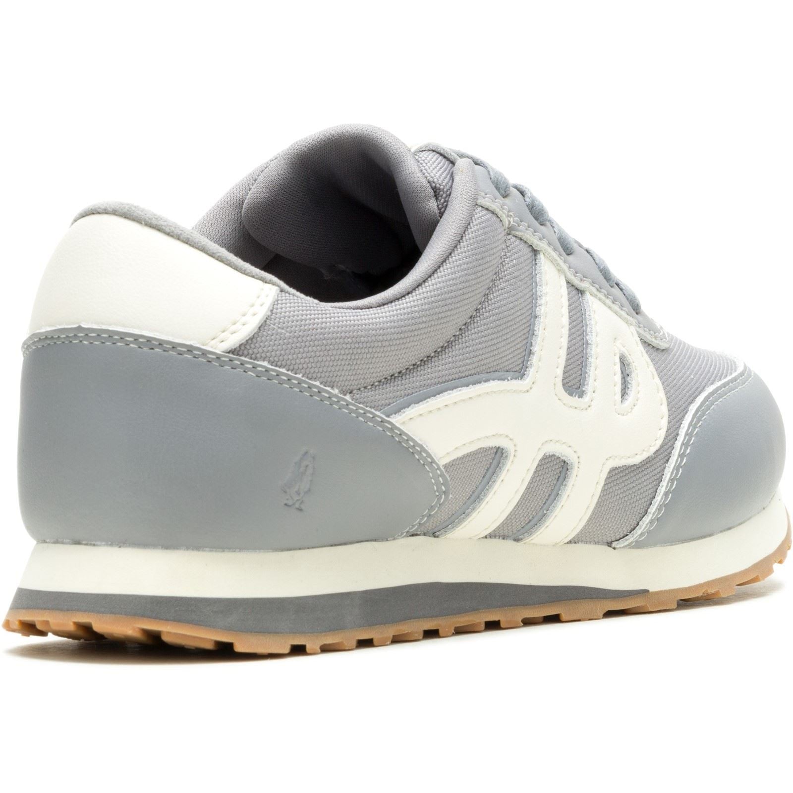Hush Puppies Seventy8 Leather Women's Grey Trainers