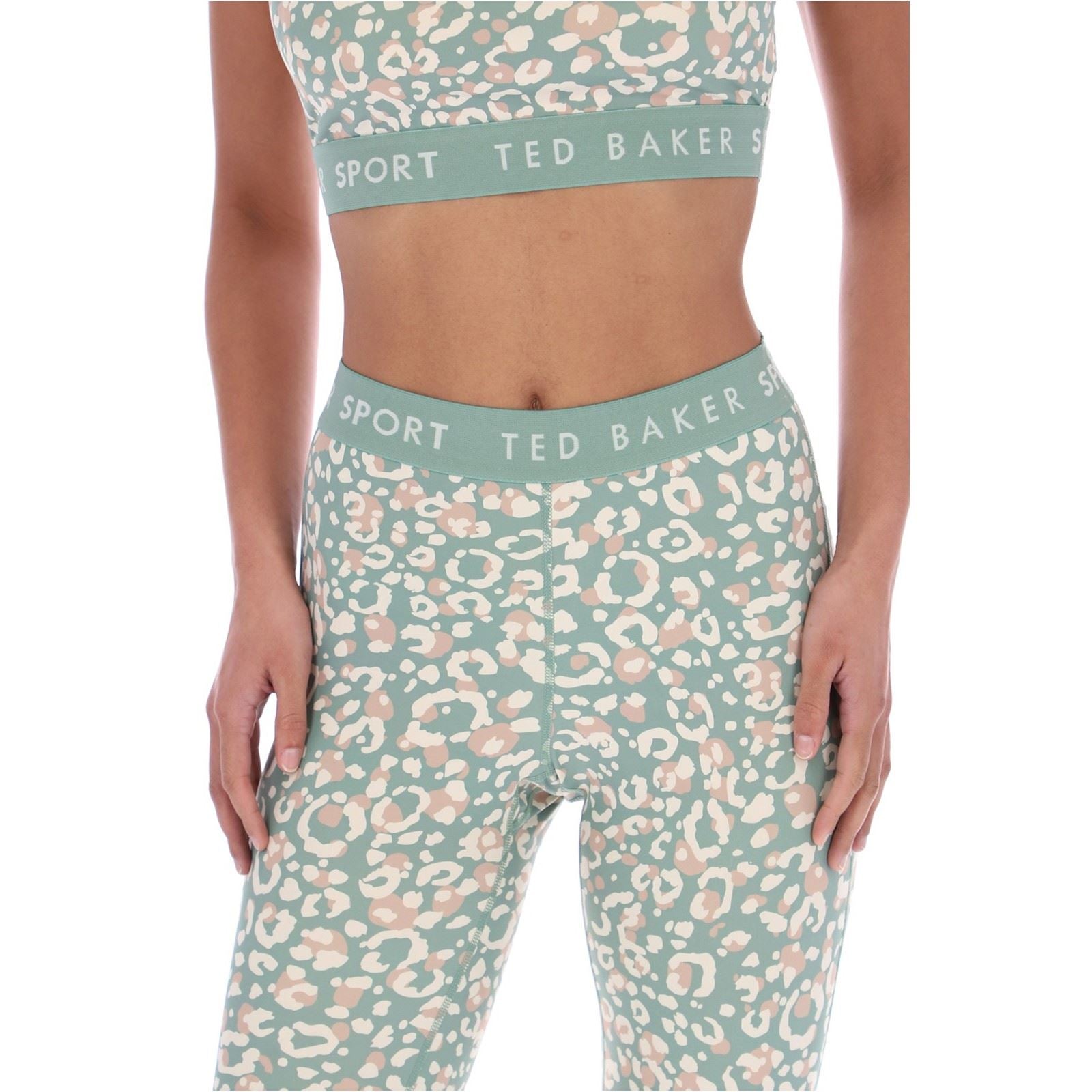 Ted Baker APPLE TBWLS2636 Polyester Women's Green Sports Leggings
