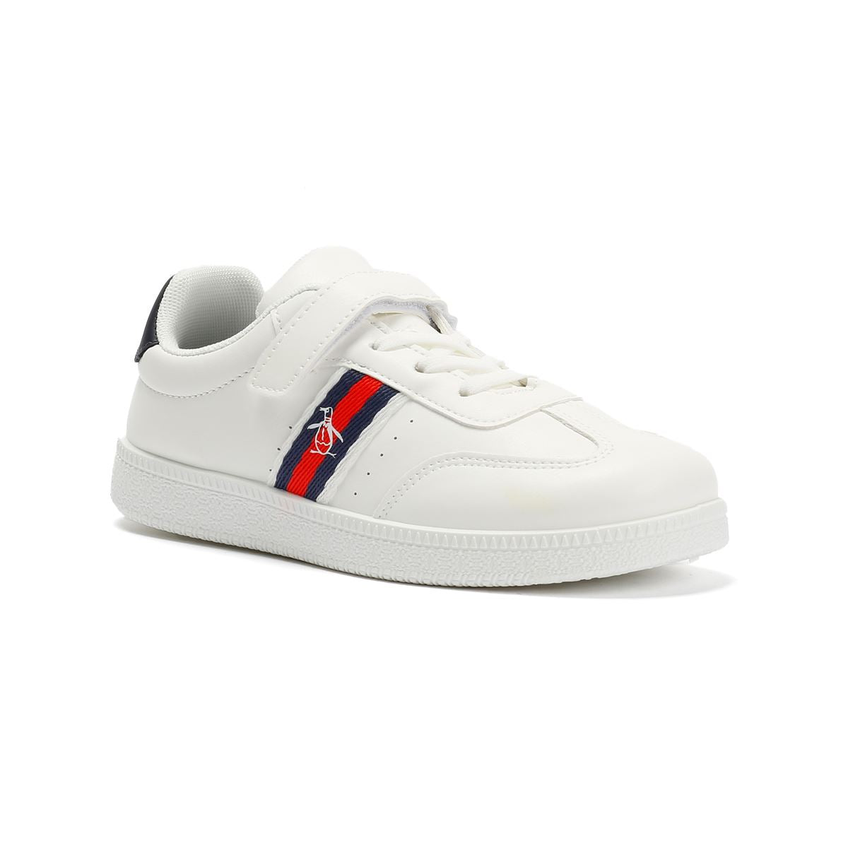Penguin Junior Soop White Trainers