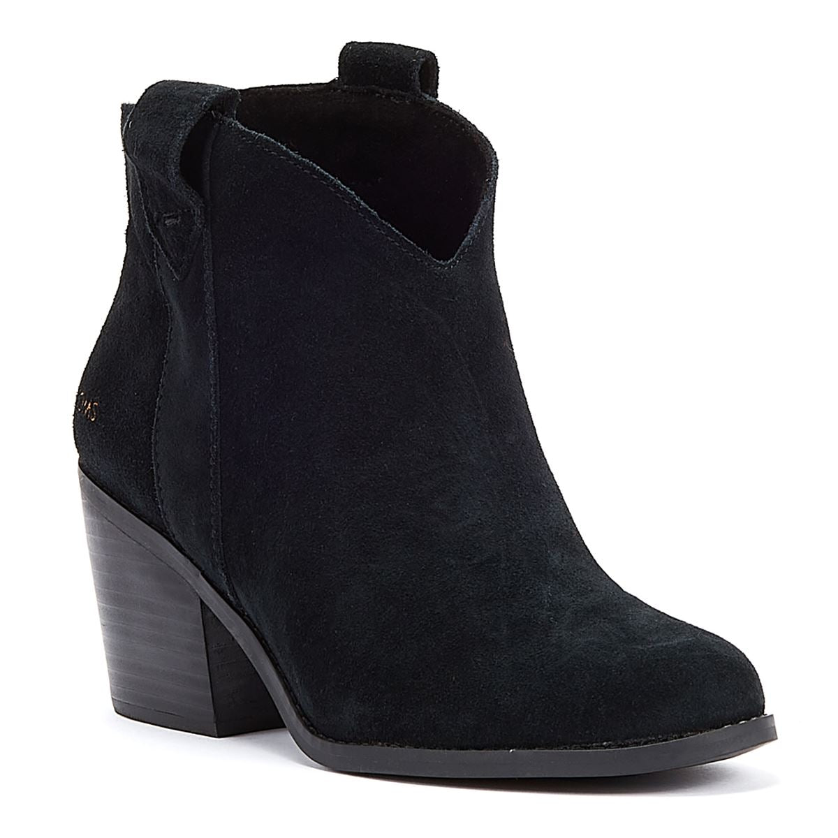 TOMS Constance Suede Women's Black Boots