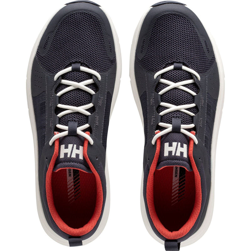 Helly Hansen Sport AHIGA EVO 5 Synthetic Men's Navy/Alert Red Trainers