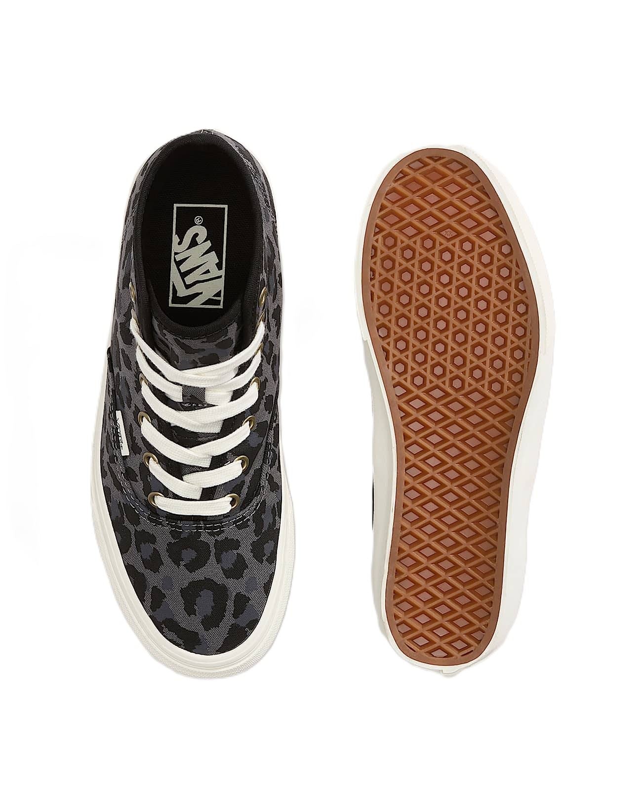 Vans Authentic Hi 2.0 Canvas Women's Leopard Black/Pew Trainers