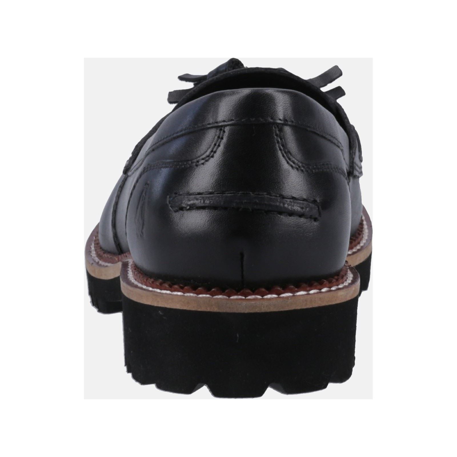 Hush Puppies Ginny Suede Women's Black Loafers