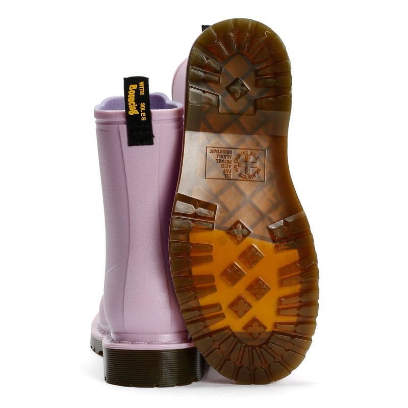 Dr. Martens 1460 Rain Pull On Women's Lilac Boots