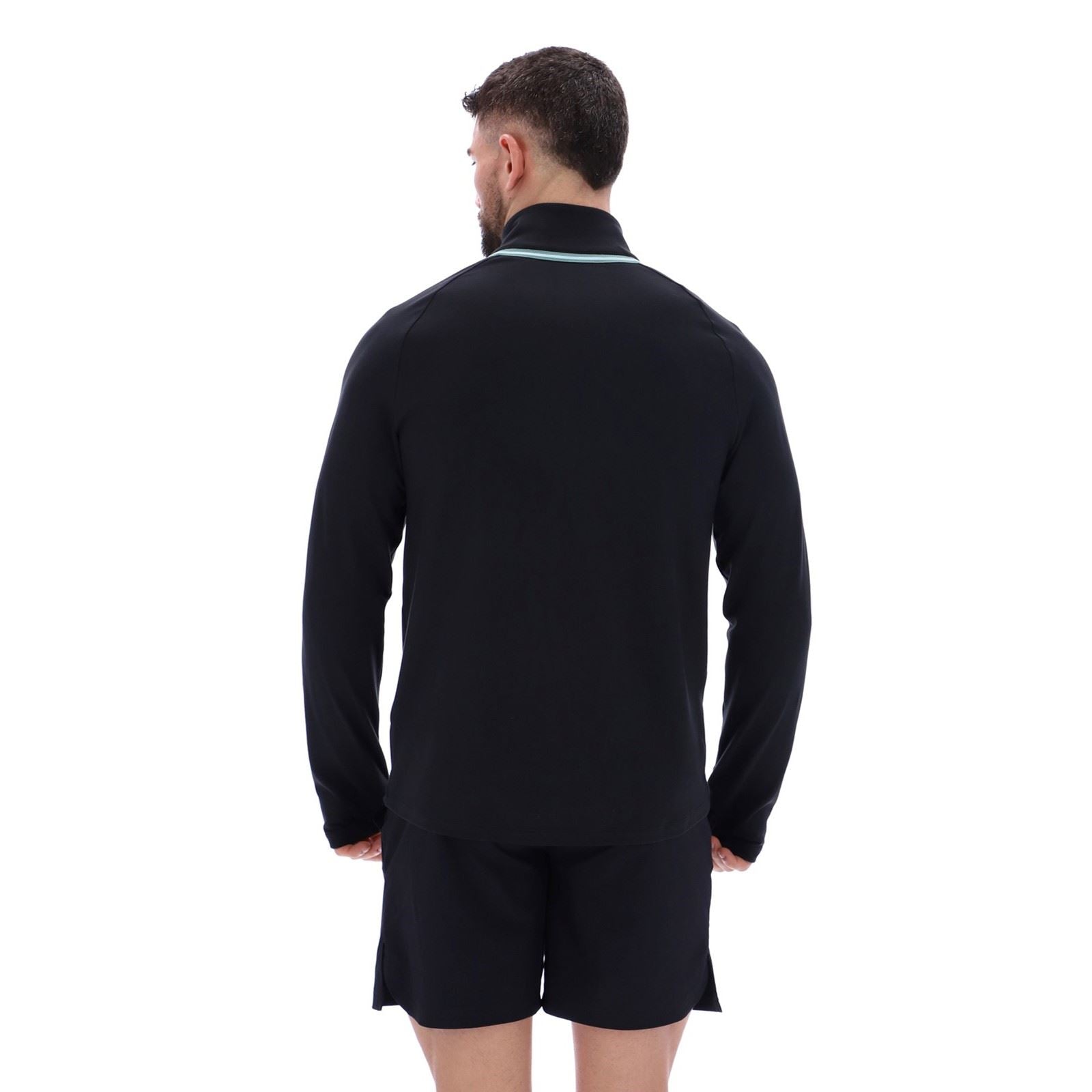 Ted Baker RORY TBMTTA256 Polyester Men's Black Activewear T-Shirts