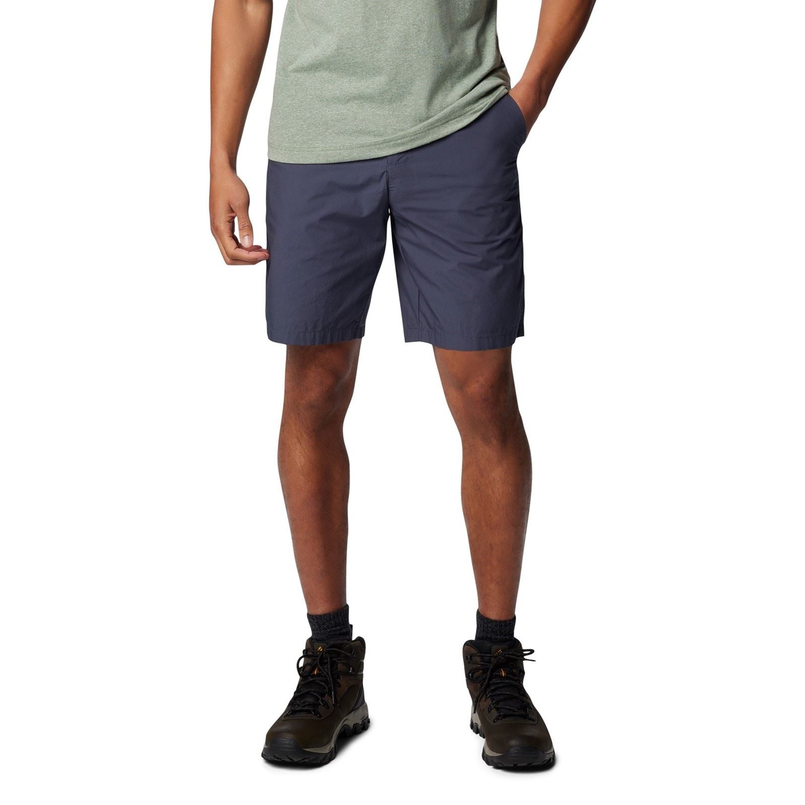 Columbia Washed Out Cotton Men's Blue Knee-Length Shorts