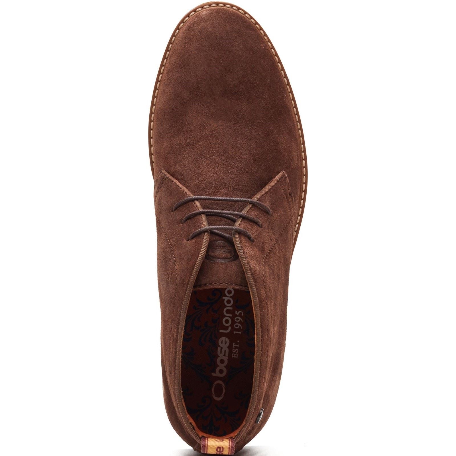 Base London Carlton Chukka Leather Men's Brown Boots