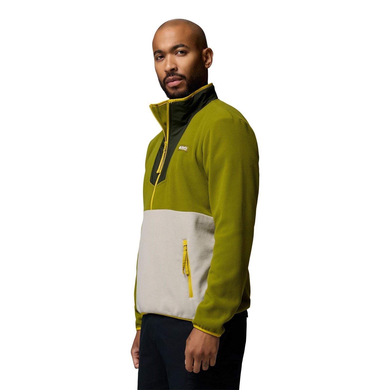 Columbia Sequoia Grove Half Zip Men's Green Fleece Jacket