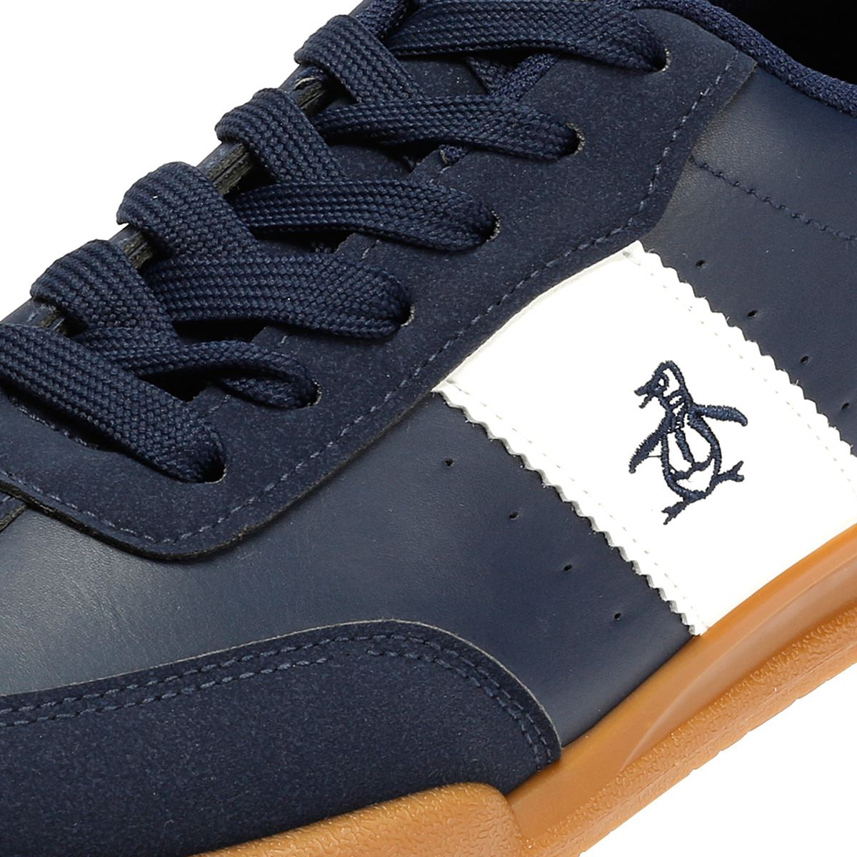 Penguin Giovanni Men's Navy Trainers