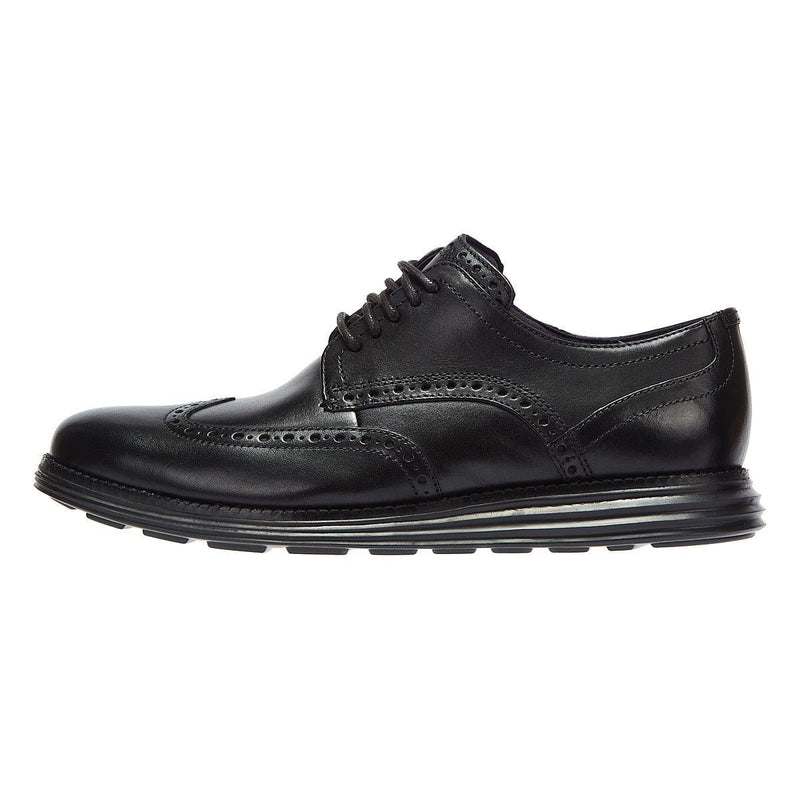 Cole Haan ØriginalGrand Wingtip Oxford Leather Men's Black Shoes
