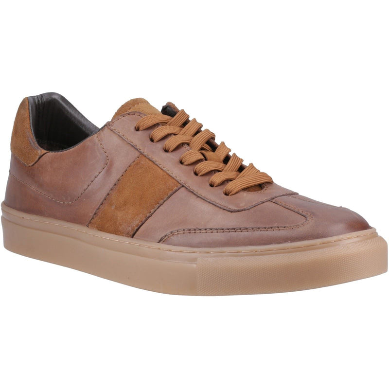 Hush Puppies Riley Suede Men's Tan Trainers