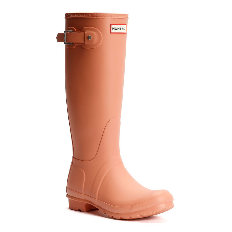 Hunter Original Tall Rubber Women's Terracotta Wellington Boots