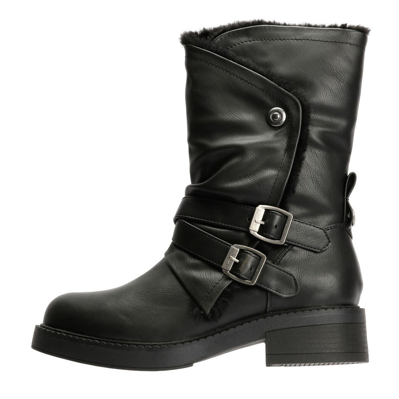 Blowfish Malibu Voyage Cozy Women's Black Boots