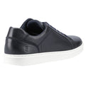 Hush Puppies Madden Leather Men's Navy Trainers