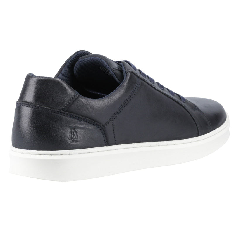 Hush Puppies Madden Leather Men's Navy Trainers