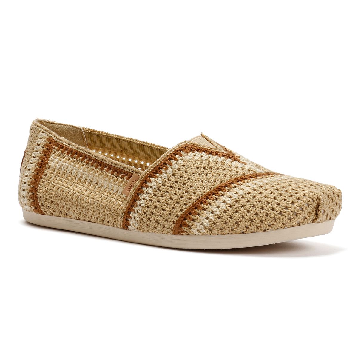 TOMS Alpargata Classic Cotton Women's Dark Beige Espadrilles