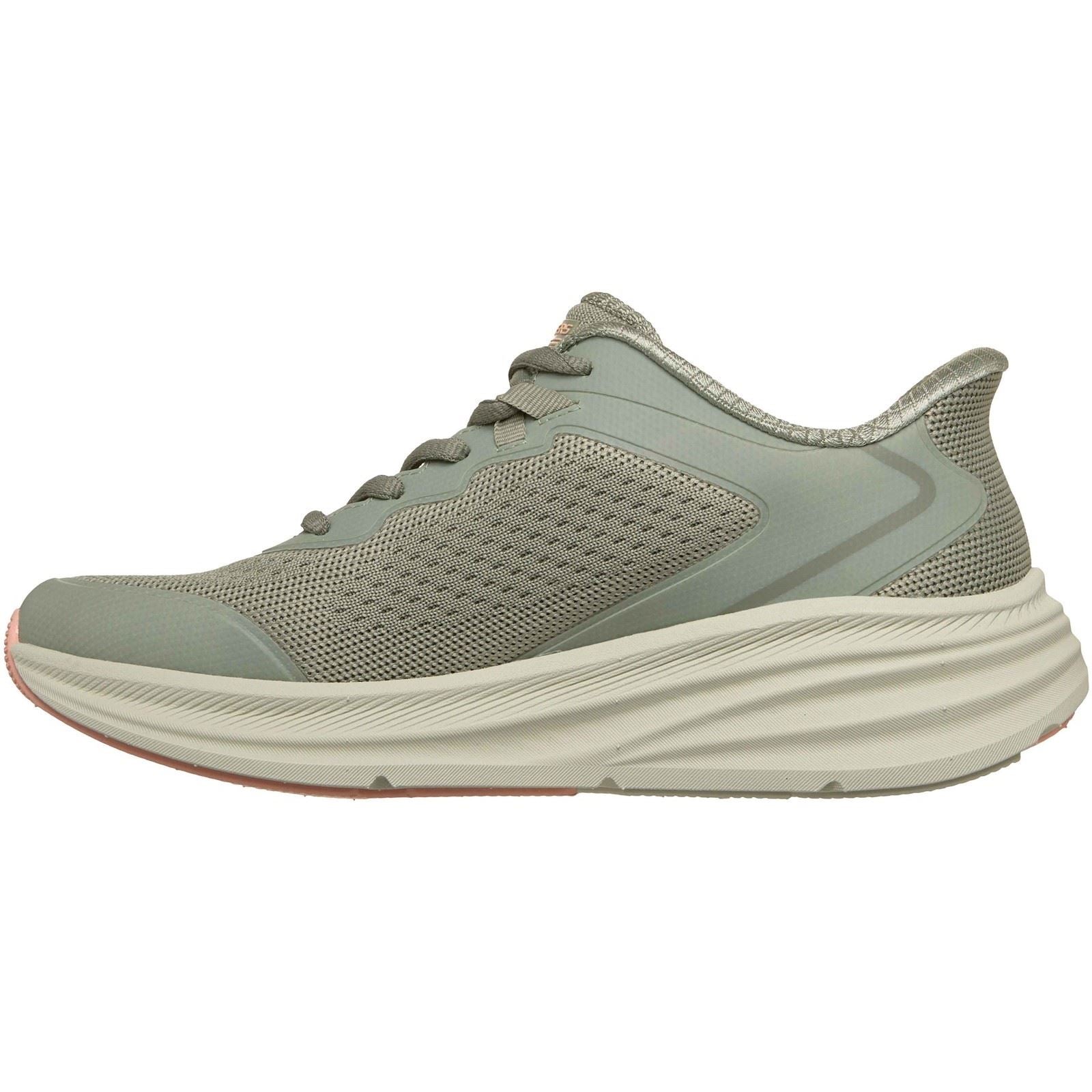 Skechers BOBS Skillz Textile Women's Olive Standard Trainers