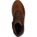Skechers Meroe Pikeman Leather Men's Brown Ankle Boots