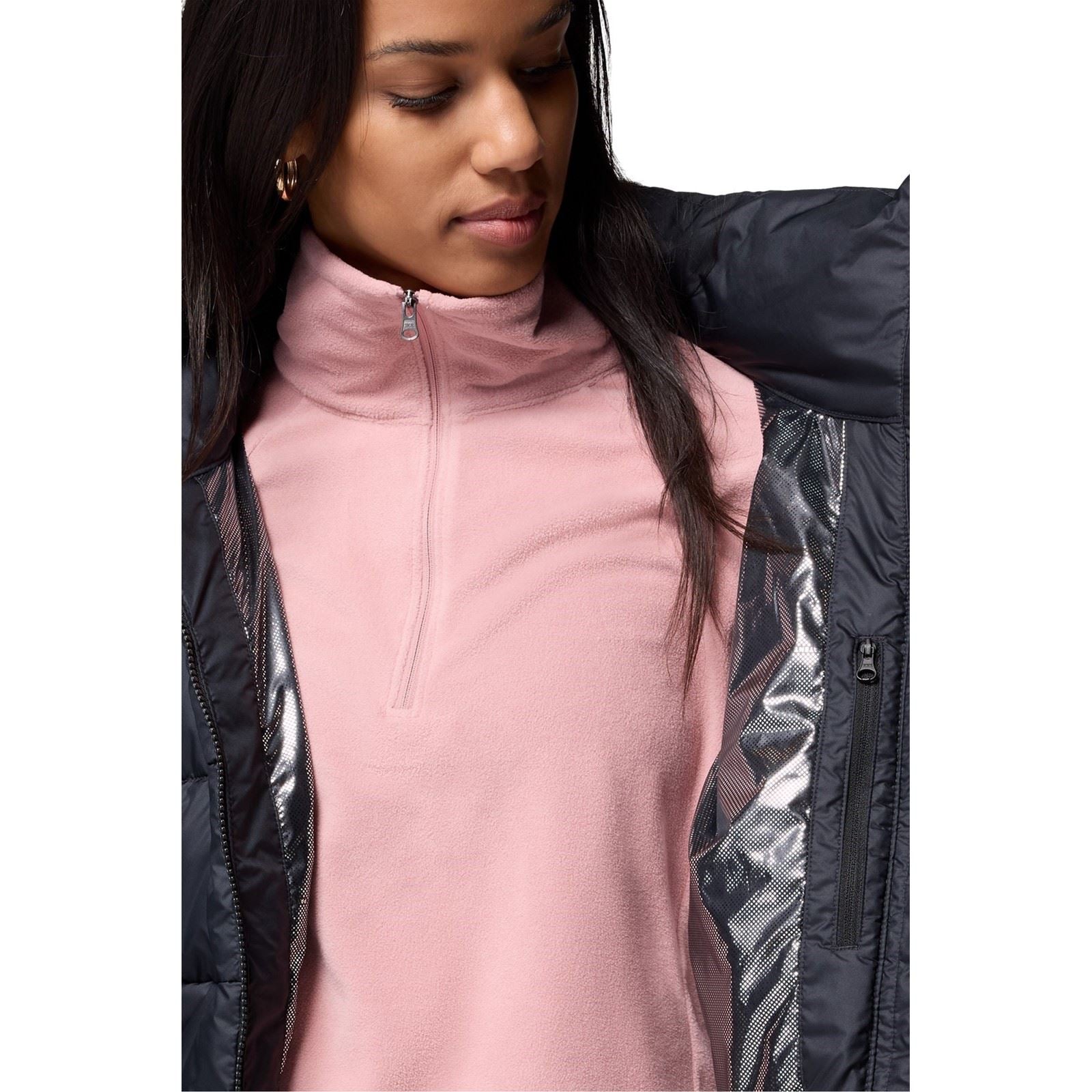 Columbia Pike Lake Jacket Women's Black Puffer Jackets