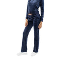 Juicy Couture Del Ray Polyester Women's Blue Joggers