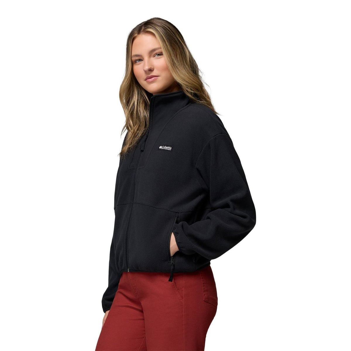 Columbia Sequoia Grove II Full Zip Women's Black Fleece Jackets