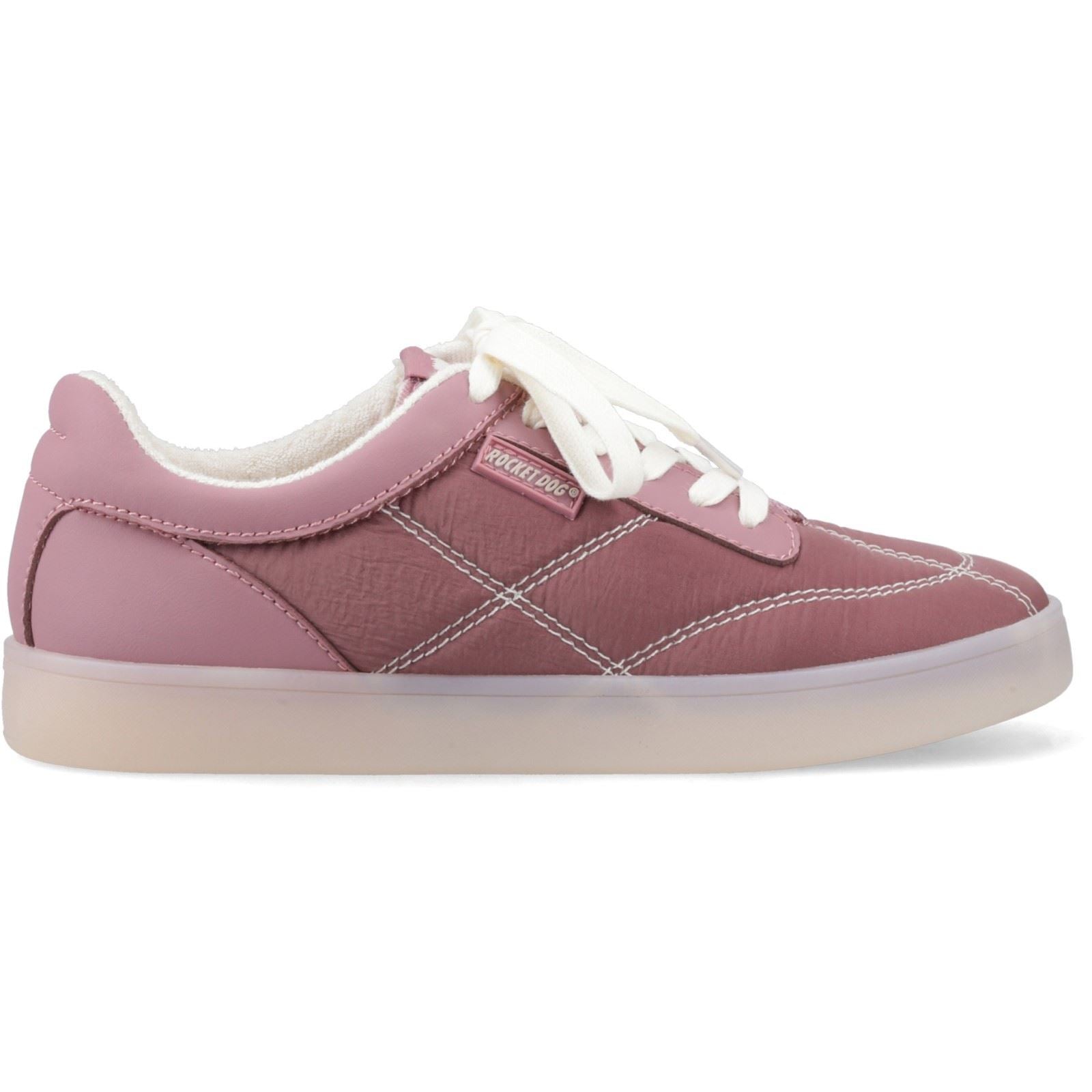 Rocket Dog Kitty Nylon PU Nylon Women's Mauve Trainers