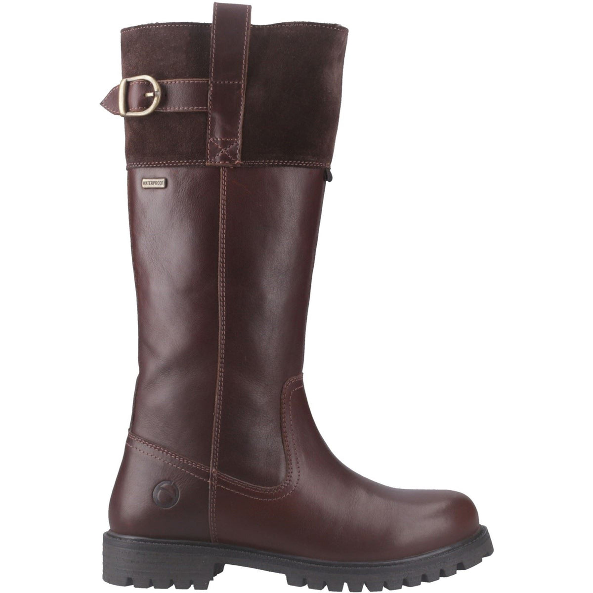 Cotswold Malmesbury Leather Women's Brown Boots