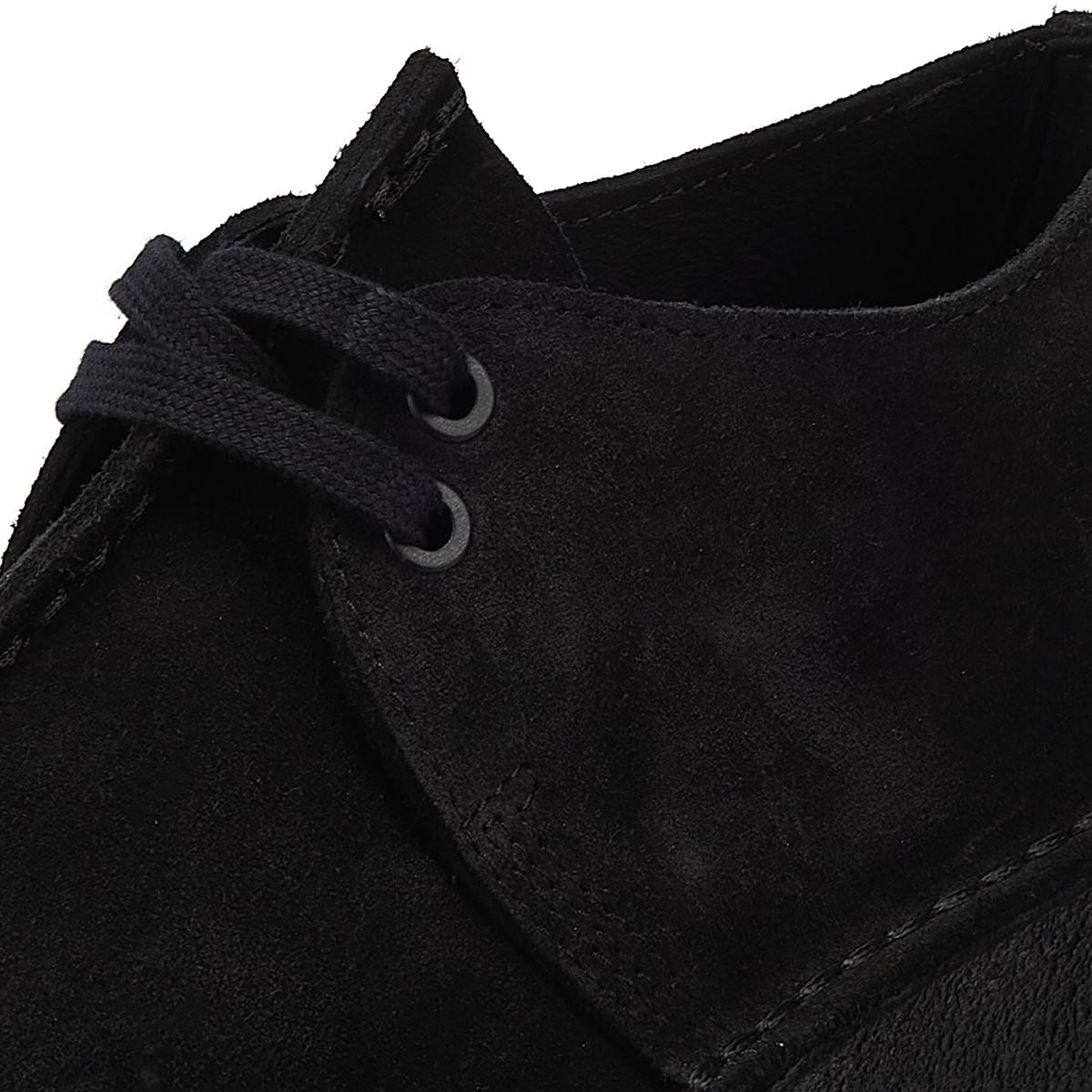 Clarks Originals Trek Wedge Suede Women's Black Comfort Shoes