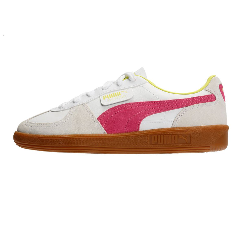 Puma Palermo Leather Women's White/Pink Trainers